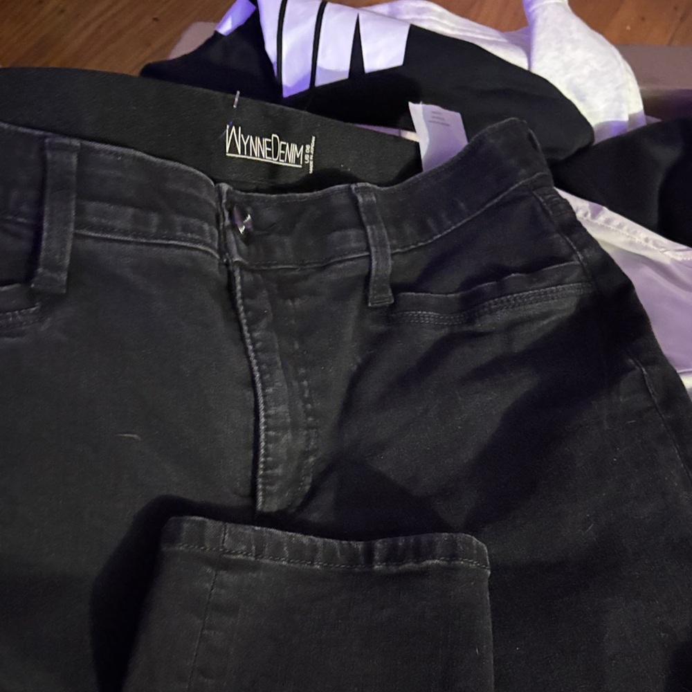 Wynne Denim Black Jeans